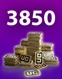 3850عدد یوسی پابجی موبایل