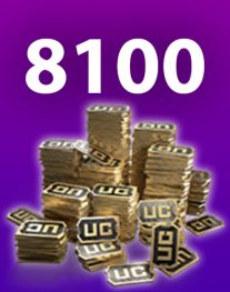 8100عدد یوسی پابجی موبایل
